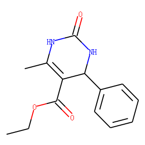 6-Methyl-2-oxo-4-phenyl-1,2,3,4-tetrahydro-pyrimidine-5-carboxylic Acid, Ethyl Ester