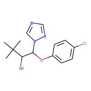 β-(4-Chlorophenoxy)-α-(1,1-dimethylethyl)-1H-1,2,4-triazole-1-ethanol(Mixture of Diastereomers)