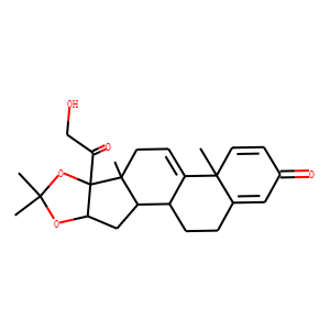 9-Desfluoro-11-dehydroxy-9(11)-ene Triamcinolone Acetonide