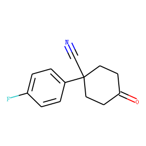 4-Cyano-4-(4-fluorophenyl)cyclohexanone