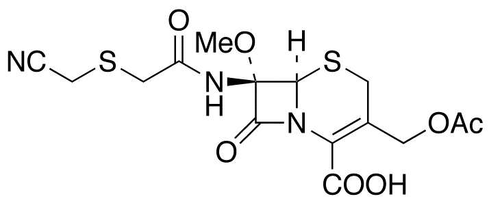 7-[[[(Cyanomethyl)thio]acetyl]amino]-7-methoxy Cephalosporanic Acid