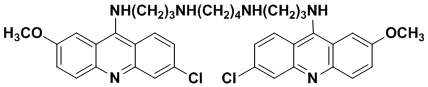 Acridine homodimer [Bis-(6-chloro-2-methoxy-9-acridinyl)spermine]
