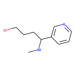 4-(N-Methylamino)-4-(3-pyridyl)butane-1-ol