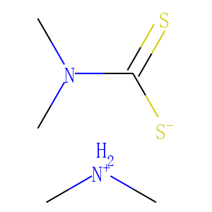 Dimethyldithiocarbamic acid dimethylammonium salt
