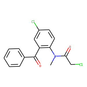 N-(2-Benzoyl-4-chlorophenyl)-2-chloro-N-methylacetamide