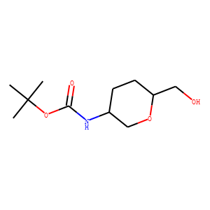 1,5-Anhydro-2,3,4-trideoxy-2-[[(1,1-dimethylethoxy)carbonyl]amino]-D-erythrohexitol