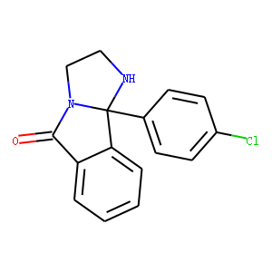 9b-(4-Chlorophenyl)-1,2,3,9b-tetrahydro-5H-imidazo[2,1-a]isoindol-5-one