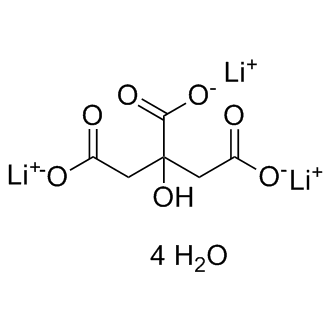 Citric acid trilithium salt tetrahydrate