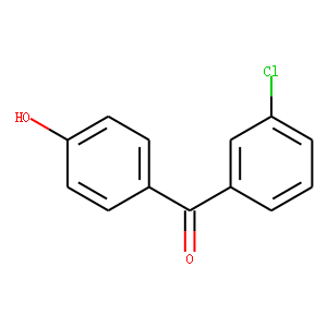 3-Chloro-4’-hydroxybenzophenone