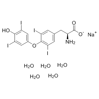 L-Thyroxine sodium salt pentahydrate