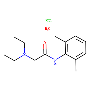 Lidocaine Hydrochloride Monohydrate