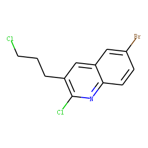 6-Bromo-2-chloro-3-(3-chloropropyl)quinoline