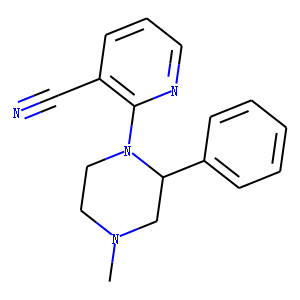 1-(3-Cyano-2-pyridyl)-4-methyl-2-phenylpiperazine