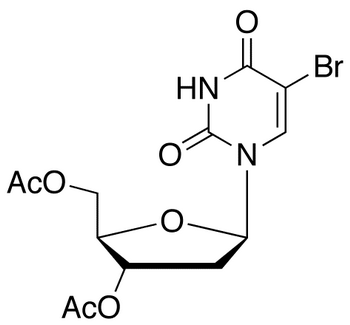 3’, 5’-Di-O-acetyl-5-bromo-2’-deoxyuridine