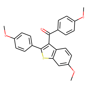 [6-Methoxy-2-(4-methoxyphenyl)benzo[b]thien-3-yl][4-methoxyphenyl]methanone