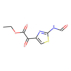 Ethyl 2-(2-Formamidothiazol-4-yl)-2-oxoacetate