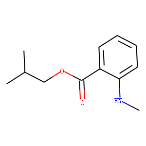 isobutyl 2-(methylamino)benzoate