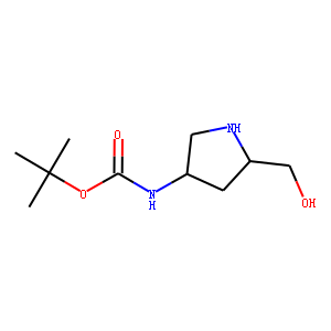 tert-Butyl ((3S,5S)-5-(hydroxymethyl)pyrrolidin-3-yl)carbamate