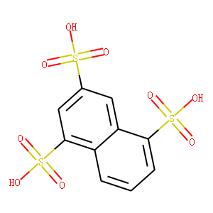 Naphthalene-1,3,5-trisulphonic acid