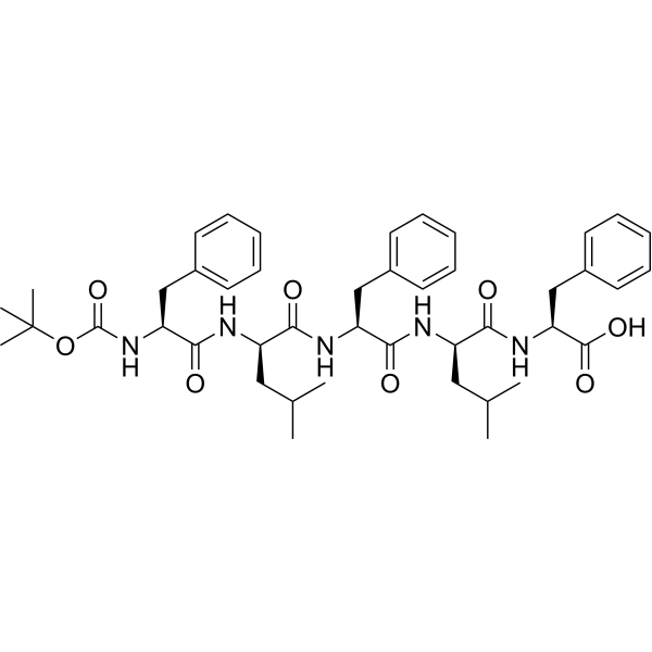 {Boc}-Phe-Leu-Phe-Leu-Phe