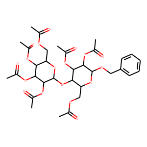 Benzyl 4-O-(2,3,4,6-tetra-O-acetyl-β-O-galactopyranosyl)- 2,3,6-tri-O-acetyl-β-D-glucopyranoside