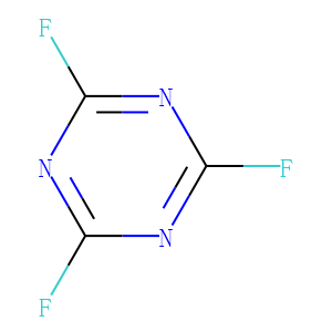 2,​4,​6-​Trifluoro-s-triazine