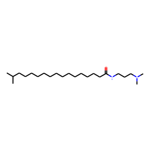 Isostearic amido alkyl dimethylamine