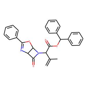 α-(1-Methylethenyl)-7-oxo-3-phenyl-4-oxa-2,6-diazabicyclo[3.2.0]hept-2-ene-6-acetic Acid Diphenylmet