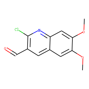 2-Chloro-6,7-dimethoxyquinoline-3-carbaldehyde
