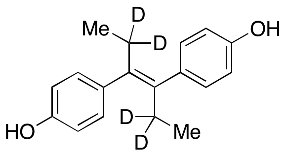 α,α’-Diethyl-4,4’-stilbenediol-d4