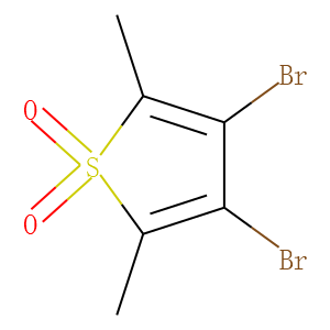 3,4-Dibromo-2,5-dimethylthiophene 1,1-dioxide