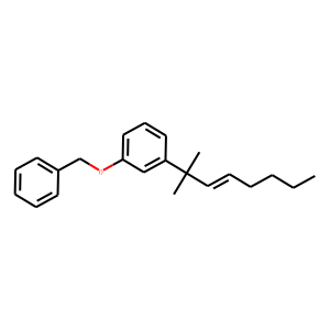 (Z)-1-(1,1-Dimethyl-2-heptenyl)-3-(benzyloxy)benzene