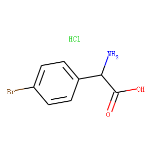 2-Amino-2-(4-bromophenyl)acetic acid, HCl