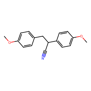 2,3-Bis(4-methoxyphenyl)propanenitrile