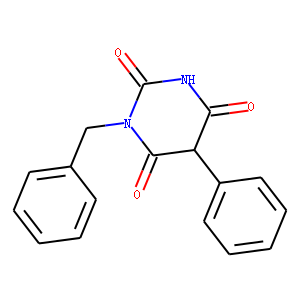 1-Benzyl-5-phenylbarbituric acid