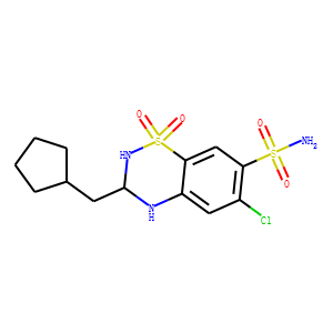 Cyclopenthiazide