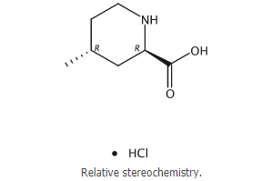 trans-4-Methylpiperidine-2-carboxylic acid hydrochloride