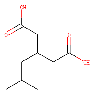 3-(2-Methylpropyl)pentanedioic Acid