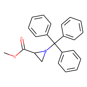 Methyl (S)-N-Tritylaziridine-2-carboxylate