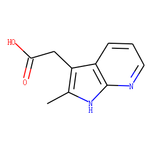 2-Methyl-7-aza-3-indolylacetic Acid