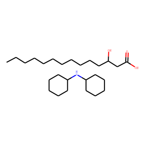 (R)-3-Hydroxy Myristic Acid Dicyclohexylammonium Salt