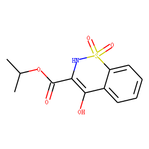 Isopropyl 4-Hydroxy-2H-1,2-benzothiazine-3-carboxylate 1,1-Dioxide (Piroxicam Impurity I)