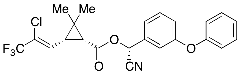 (1R,3R)-3-[(1Z)-2-Chloro-3,3,3-trifluoro-1-propen-1-yl]-2,2-dimethylcyclopropanecarboxylic Acid (R)-