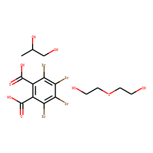 1,2-Benzenedicarboxylic acid, 3,4,5,6-tetrabromo-, mixed esters with diethylene glycol and propylene