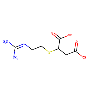 2-Guanidinoethylmercaptosuccinic Acid