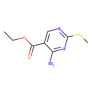 4-Amino-2-(methylthio)-5-pyrimidinecarboxylic Acid Ethyl Ester