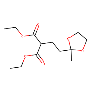 [2-​(2-​Methyl-​1,​3-​dioxolan-​2-​yl)​ethyl]​-​malonic Acid Diethyl Ester