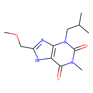 8-Methoxymethyl-1-methyl-3-(2-methylpropyl) Xanthine
