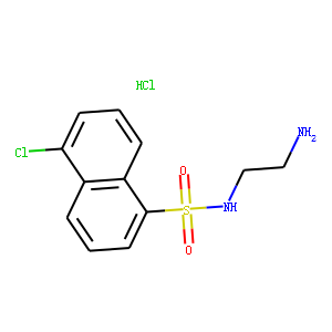 N-(2-Aminoethyl)-5-chloro-1-naphthalenesulfonamide, Hydrochloride