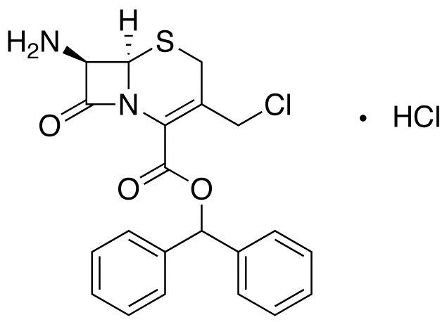 7-Amino-3-chloromethyl-3-cephem-4-carboxylic Acid Diphenylmethyl Ester Hydrochloride